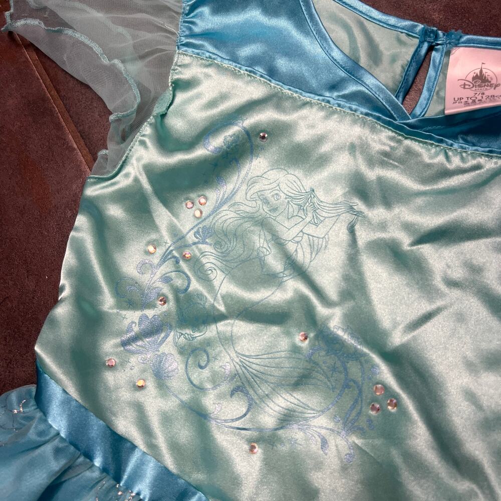Disney's The Little Mermaid nightgown size 7/8 - Picture 4 of 6